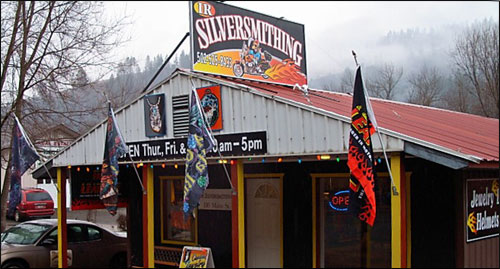 IR Silversmithing in downtown Kooskia, Idaho